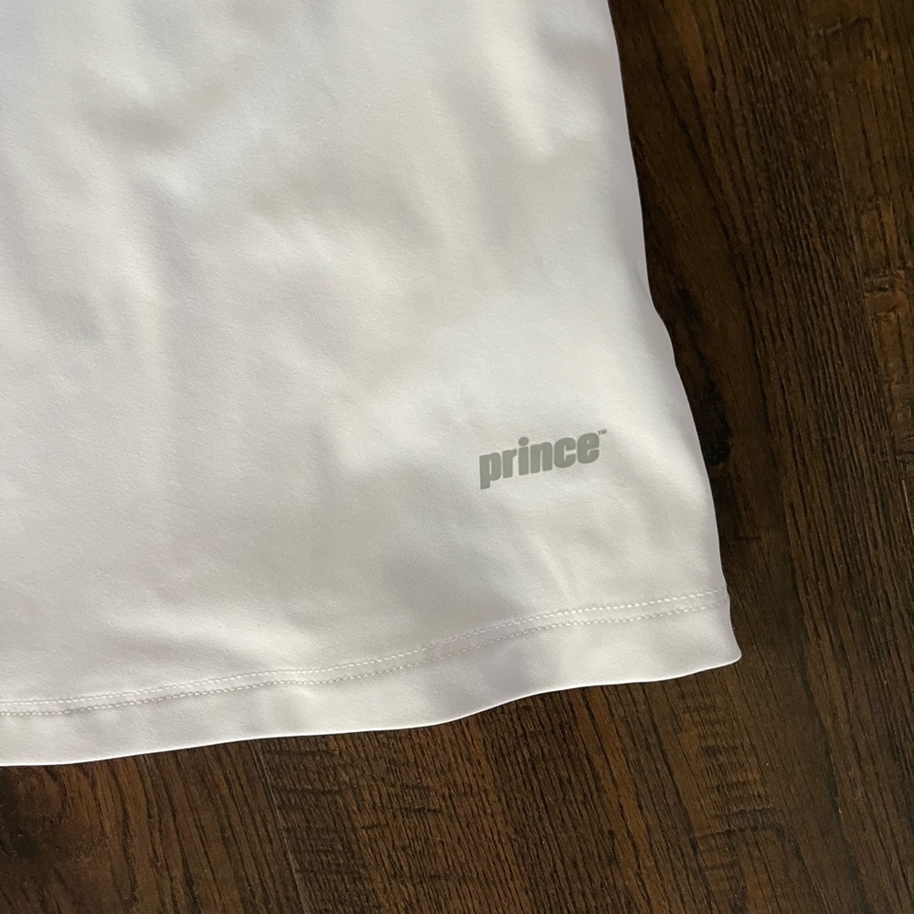 PRINCE Match White Tennis Pickleball Racerback Performance Dress Size Medium - Picture 5 of 7